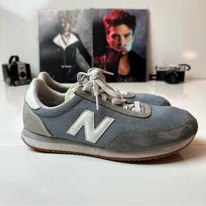 New Balance 720 Retro Running Shoes |Normcore Y2K Silver Gray Trainers Men’s 8.5